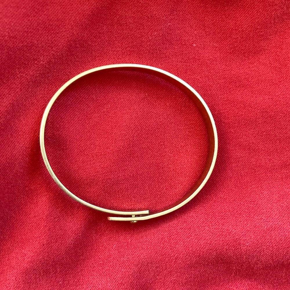 Madewell Gold Bangle Bracelet